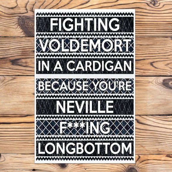 Harry Potter Neville Longbottom‎ Voldemort Refrigerator Locker Fridge Magnet - Picture 1 of 2
